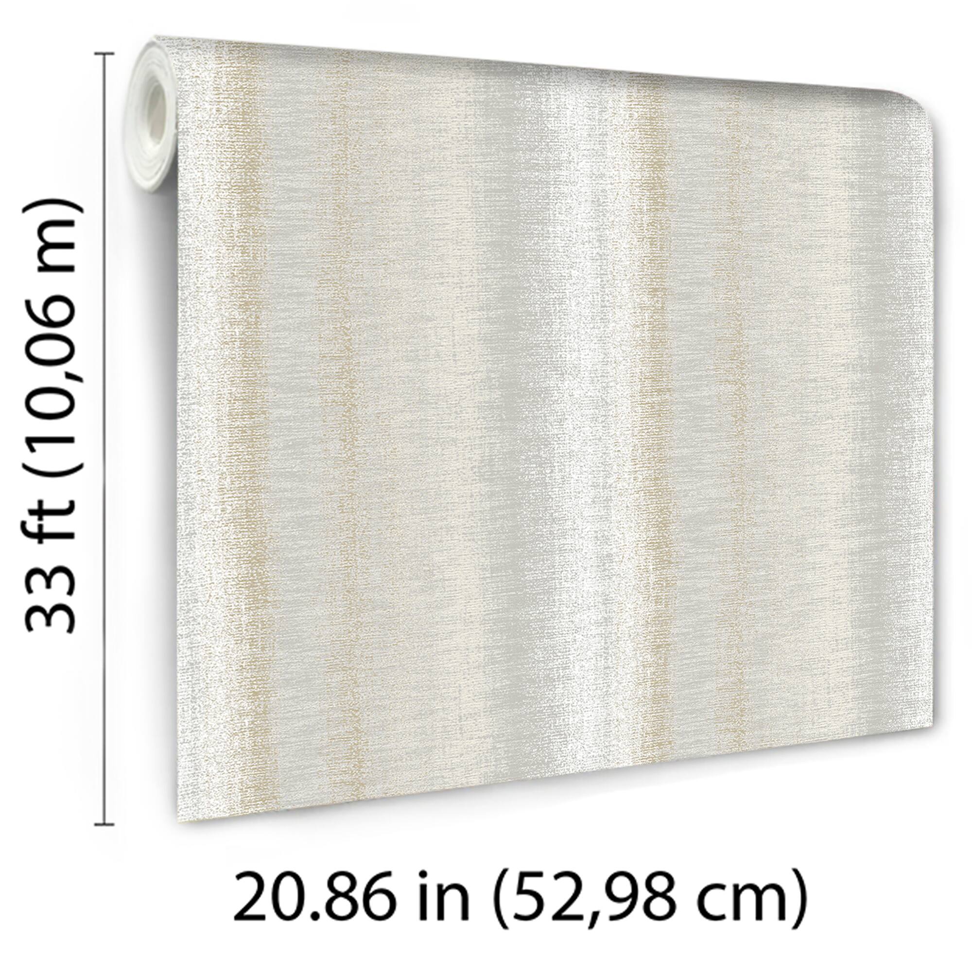 Designs Direct Woven Gradient Stripe Wallpaper